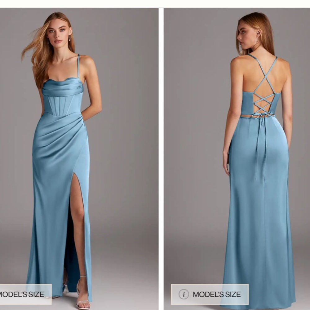 Elegant Blue Evening Gown